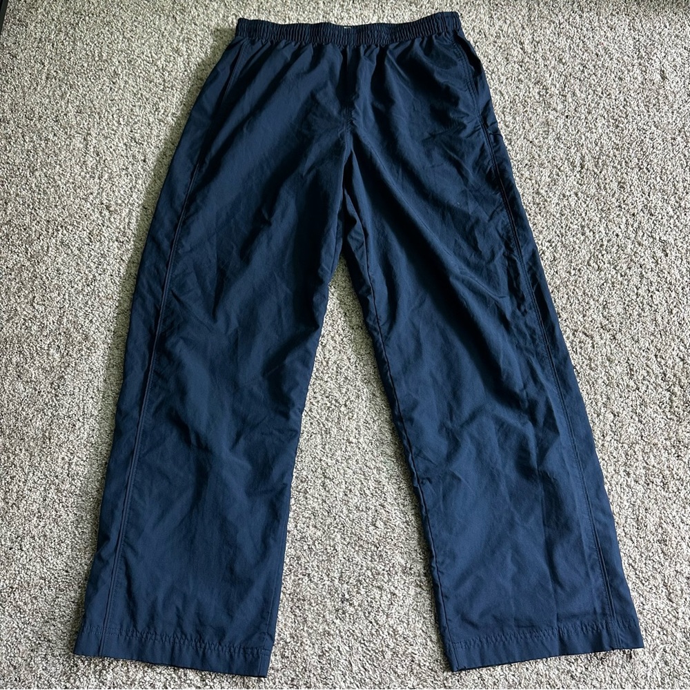 VTG Nike Track Pants‎ Men’s XXL Blue Windbreaker Baggy Joggers Y2K Mesh Lined